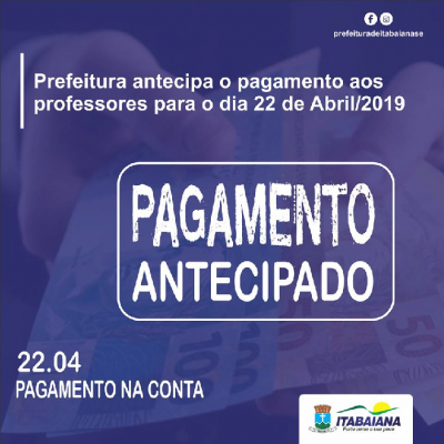 PREFEITO VALMIR DE FRANCISQUINHO AUTORIZA PAGAMENTO DOS PROFESSORES PARA O PRÓXIMO DIA 22