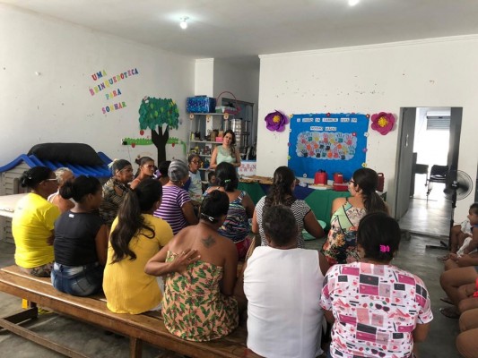 CRAS II REALIZA PALESTRA SOBRE LAÇOS FAMILIARES
