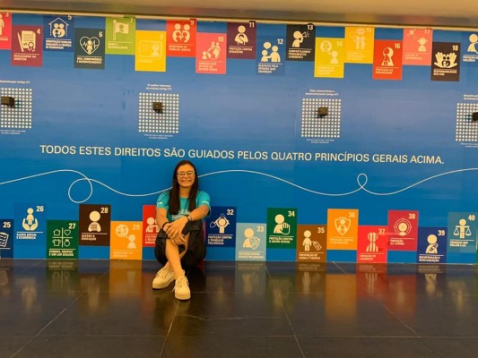 ESTUDANTE DE ITABAIANA REPRESENTA SERGIPE EM SOLENIDADE DO UNICEF EM BRASÍLIA