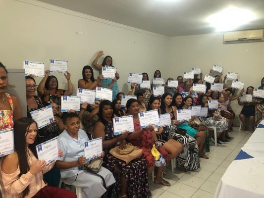SECRETARIA DE DESENVOLVIMENTO SOCIAL PROMOVE CURSO DE CORTE E COSTURA COM A GARANTIA DE CERTIFICADO