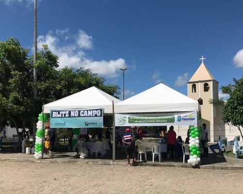 PREFEITURA DE ITABAIANA, EM PARCERIA COM A ARDASE, REALIZA “BLITZ NO CAMPO” NO POVOADO AGROVILA
