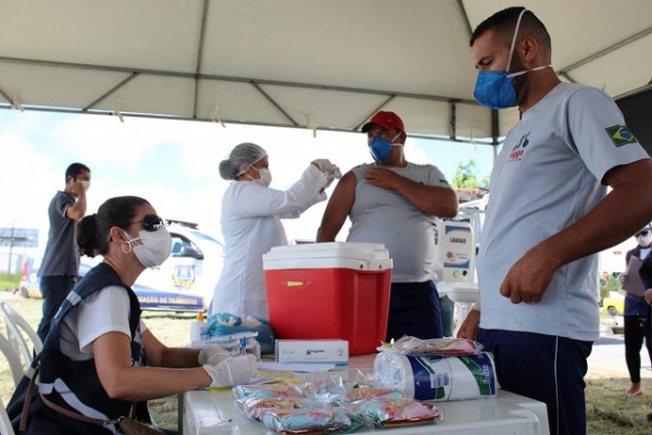 PIT STOP DA PREFEITURA DE ITABAIANA VOLTADO PARA OS CAMINHONEIROS FOI UM GRANDE SUCESSO