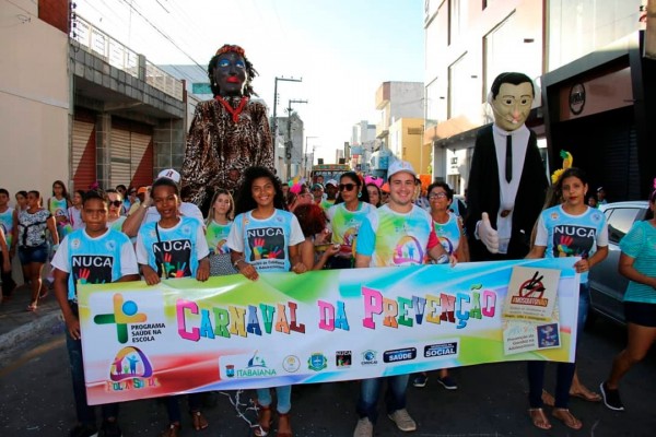 AÇÃO INTERSETORIAL DA PREFEITURA DE ITABAIANA LANÇA CAMPANHA PARA O CARNAVAL