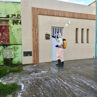 PREFEITURA DE ITABAIANA SEGUE DESINFECTANDO TODAS AS LOCALIDADES DO MUNICÍPIO CONTRA O CORONAVÍRUS