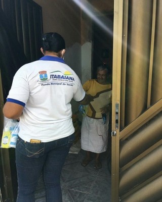 PREFEITURA DE ITABAIANA FINALIZA ENTREGA DE KITS DE PROTEÇÃO NO BAIRRO MIGUEL TELES