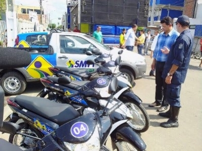 Itabaiana 125 anos: SMTT conta agora com frota composta por 6 motos e 3 carros