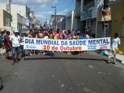 Prefeitura Realiza Caminhada no Dia Mundial de Saúde Mental