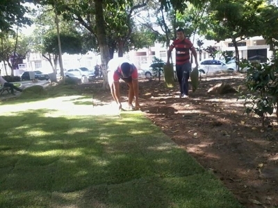 Prefeitura Realiza Melhoramento na Praça Fausto Cardoso