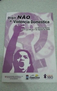 Coordenadoria da Mulher: Diga Não à Violência doméstica