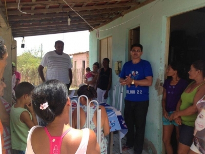 Prefeito faz visita à comunidade que receberá o Sistema Municipal de Abastecimento de Água