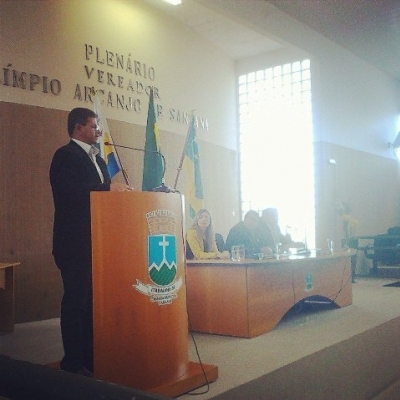 Valmir de Francisquinho participa da abertura dos trabalhos do Legislativo