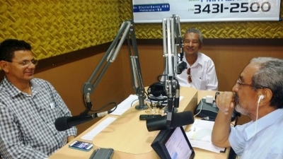 Valmir de Francisquinho concede entrevista na Itabaiana FM