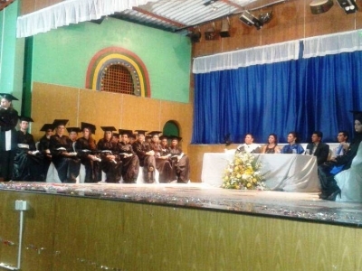 Valmir participa de formatura como patrono de turmas