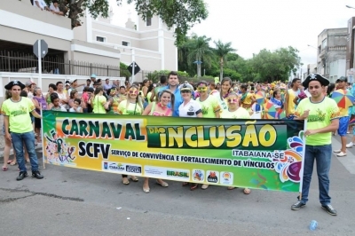Carnaval da Inclusão levou alegria e simpatia Pras ruas de Itabaiana