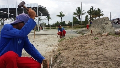 Conclusão das obras de construção da Praça da Juventude está em ritmo acelerado