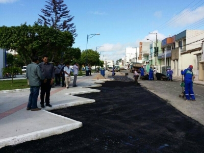 Primeira Etapa da Praça João Pessoa está Praticamente Concluída
