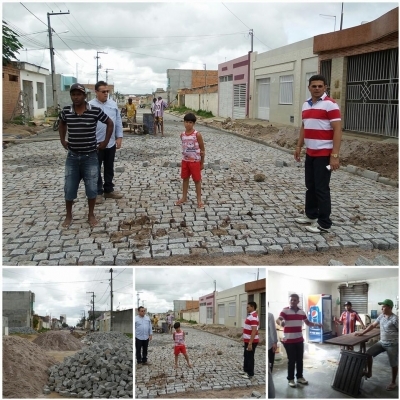 Prefeito visita obras em andamento no município