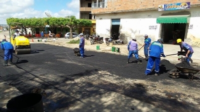 Secretaria de Obras de Itabaiana restaura av. Zefinha de Capitulino