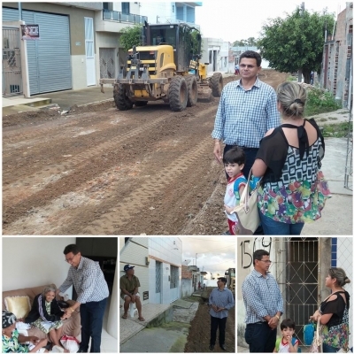 Prefeito Autoriza Início de Pavimentação em Várias Ruas de Itabaiana