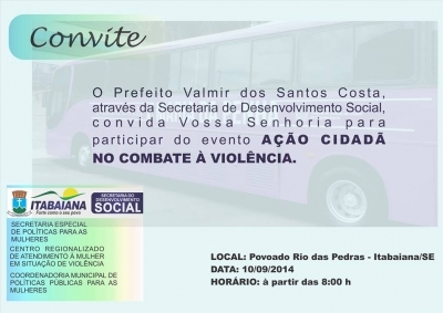Projeto Ação Cidadã Chega ao Povoado Rio das Pedras