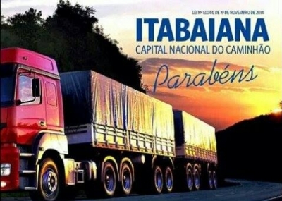 Agora é Lei: Itabaiana Capital Nacional do Caminhão