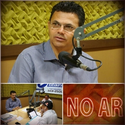 Prefeito em Entrevista Fala do Pagamento do Piso dos Professores e das obras do Município