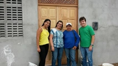 Secretária Visita Obra do Posto de Saúde do Povoado Zanguê