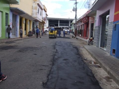 Prefeitura Continua Trabalho de Recuperação de Ruas