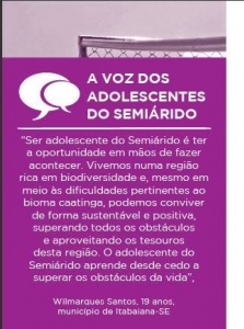 Itabaiana é destaque nas publicações nacionais do selo Unicef