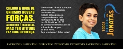 Secretaria de Saúde Participa da Campanha "Todos Juntos Por Jonatas"