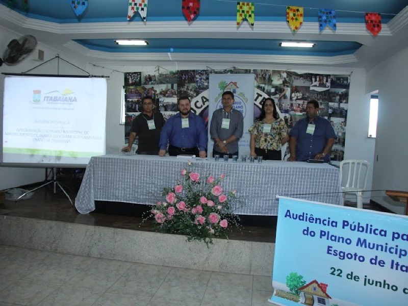Audiência Pública: Elaboração do Plano Municipal de Saneamento Básico