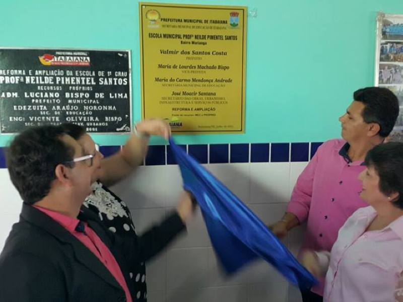 Prefeito Entrega Três Obras em um Só Dia