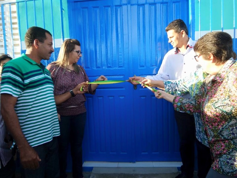 Reforma do Centro de Saúde de Cajaíba foi entregue a População