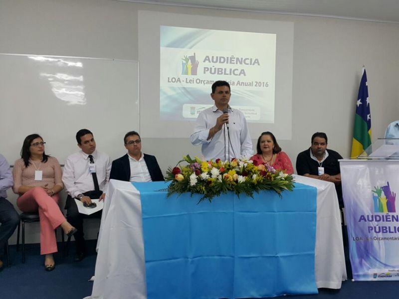 Audiência Pública Para elaboração da LOA