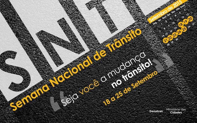 SMTT Desenvolve Semana do Trânsito de 18 a 25 de Setembro