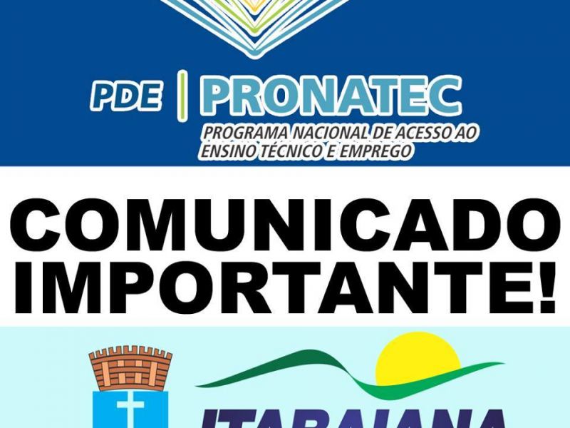 Novo Curso do Pronatec