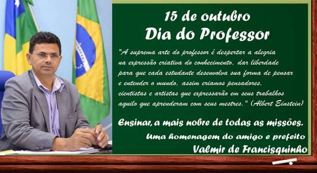 Parabéns Professor!
