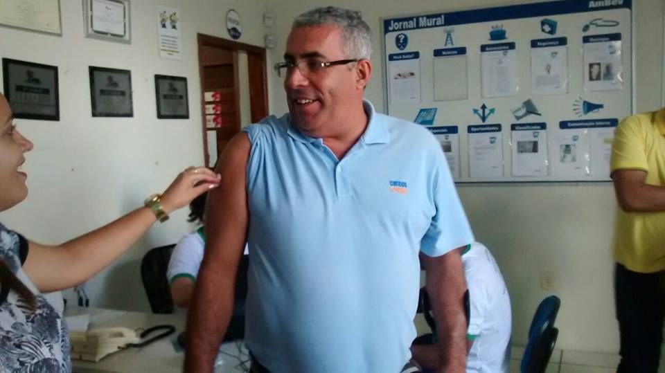 Secretaria de Saúde Participa de Evento em Distribuidora de Bebidas de Itabaiana