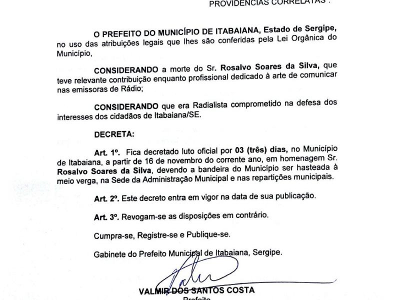 DECRETO