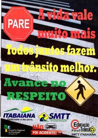 SMTT Realiza Campanha Educativa