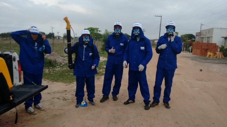 Cronograma do Pulverizador Costal com Agentes de Endemias desta Semana
