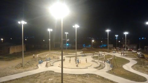 Praça do Carrilho Recebe Iluminação