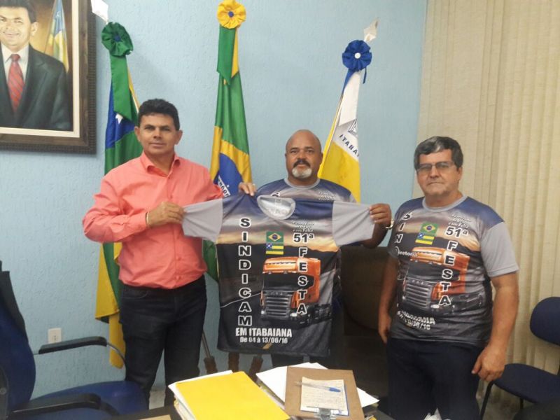 PREFEITO RECEBE SINDICATO DOS CAMINHONEIROS DE SERGIPE