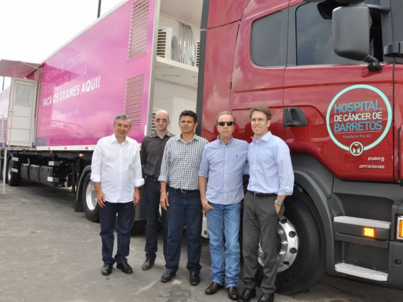 ITABAIANA GANHA UNIDADE MÓVEL PERMANENTE DO HOSPITAL DO CÂNCER DE BARRETOS