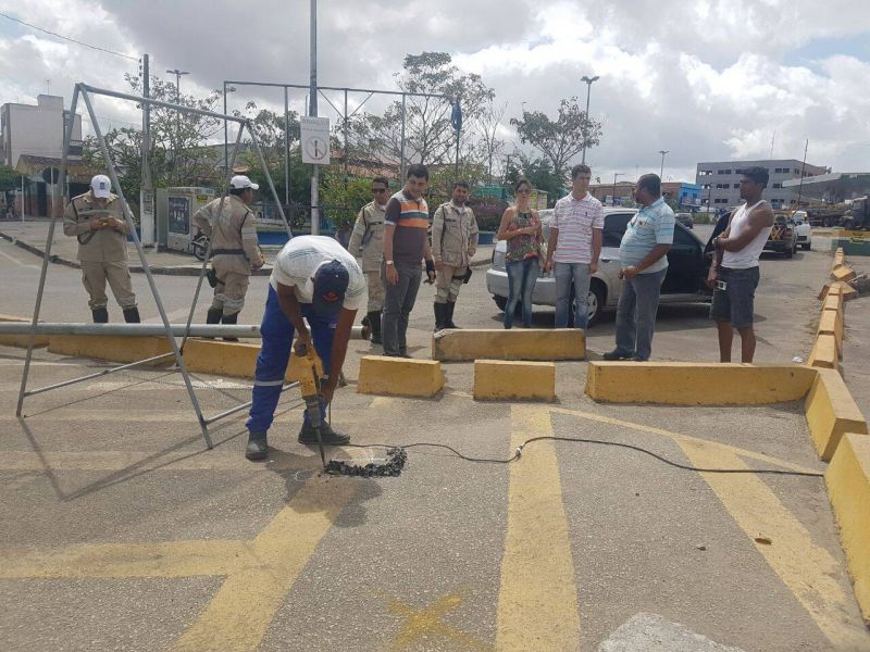 PREFEITURA DE ITABAIANA INVESTE EM SINALIZAÇÃO E MELHORA O TRANSITO NA SEDE DO MUNICÍPIO