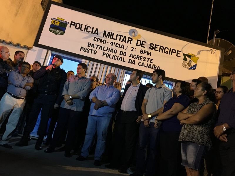 POSTO POLICIAL DA CAJAÍBA É REABERTO