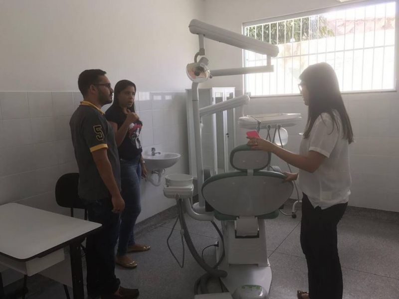 ÚLTIMOS PREPARATIVOS PARA A INAUGURAÇÃO DA UNIDADE BÁSICA DE SAÚDE DR. LUCIANO SIQUEIRA NO BAIRRO BANANEIRAS