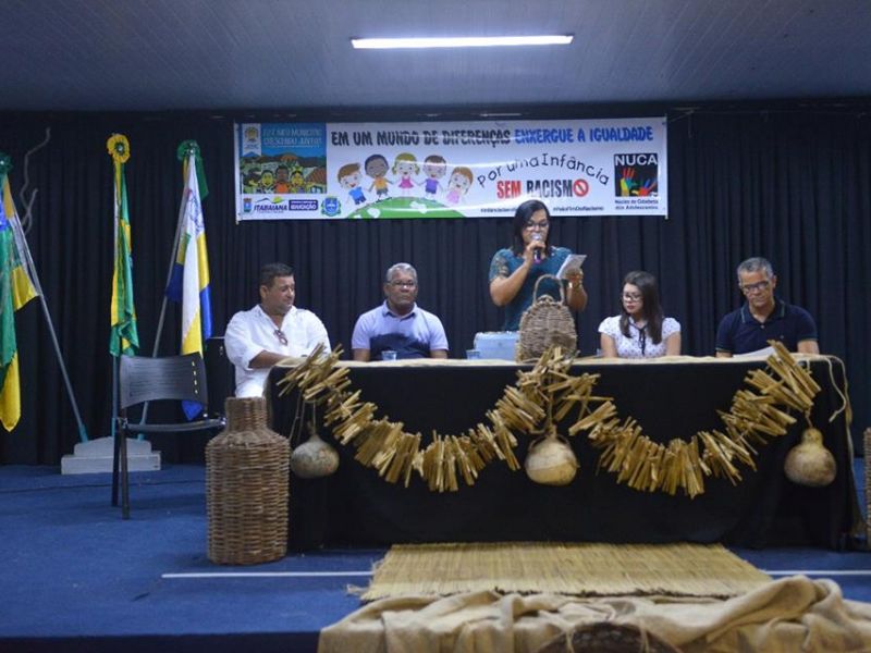 PREFEITURA DE ITABAIANA REALIZA CULMINÂNCIA DO PROJETO &quot;POR UMA INFÂNCIA SEM RACISMO&quot;