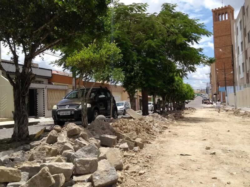 REQUALIFICAÇÃO DA ARBORIZAÇÃO URBANA DA RUA ITAPORANGA