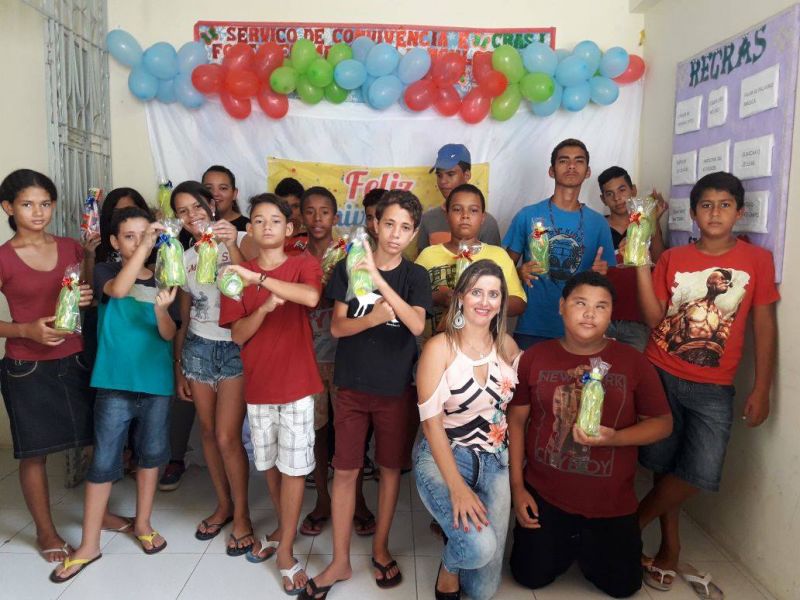 CRAS I COMEMORA O ANIVERSÁRIO DAS CRIANÇAS E ADOLESCENTES EM ALTO ESTILO